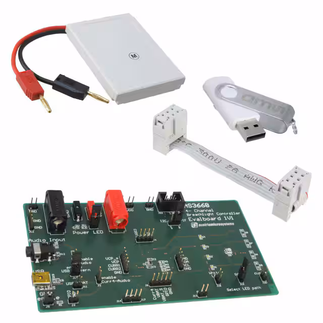 AS3668-EB ams OSRAM  Cartes d'évaluation - Pilotes LED